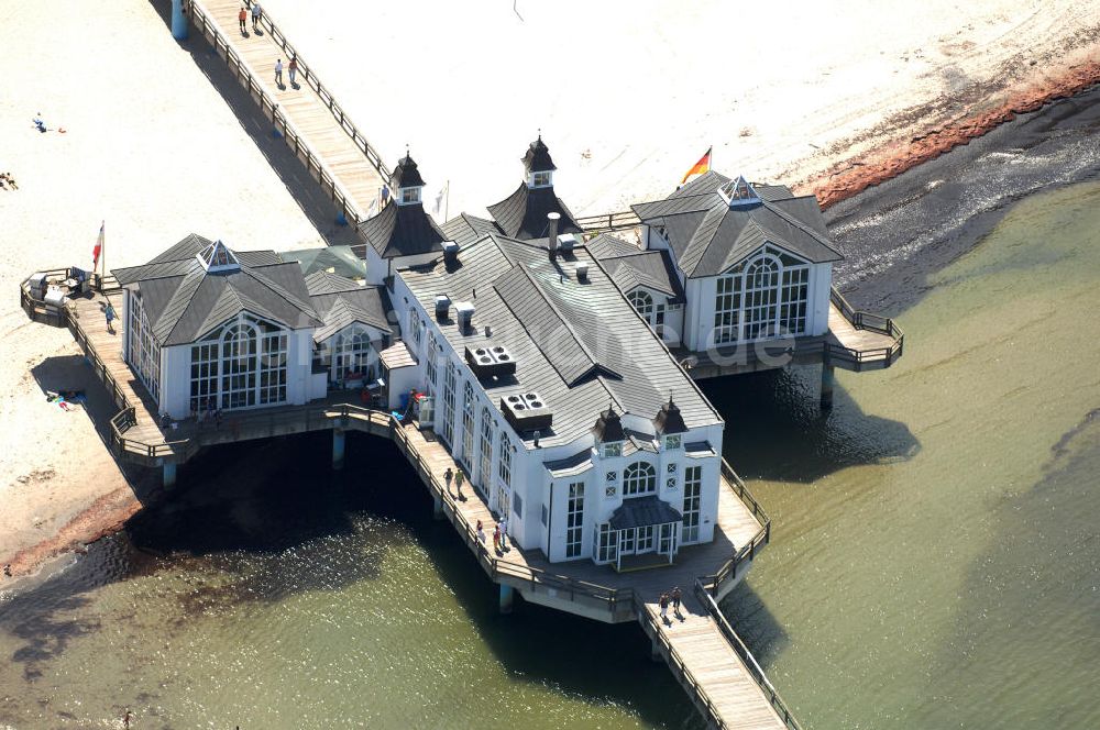 Luftaufnahme Sellin - Die Seebrücke Sellin