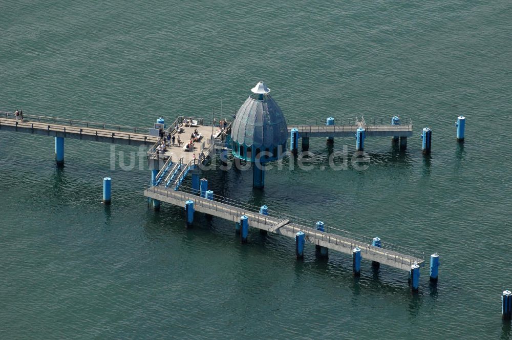 Luftaufnahme Sellin - Die Seebrücke Sellin