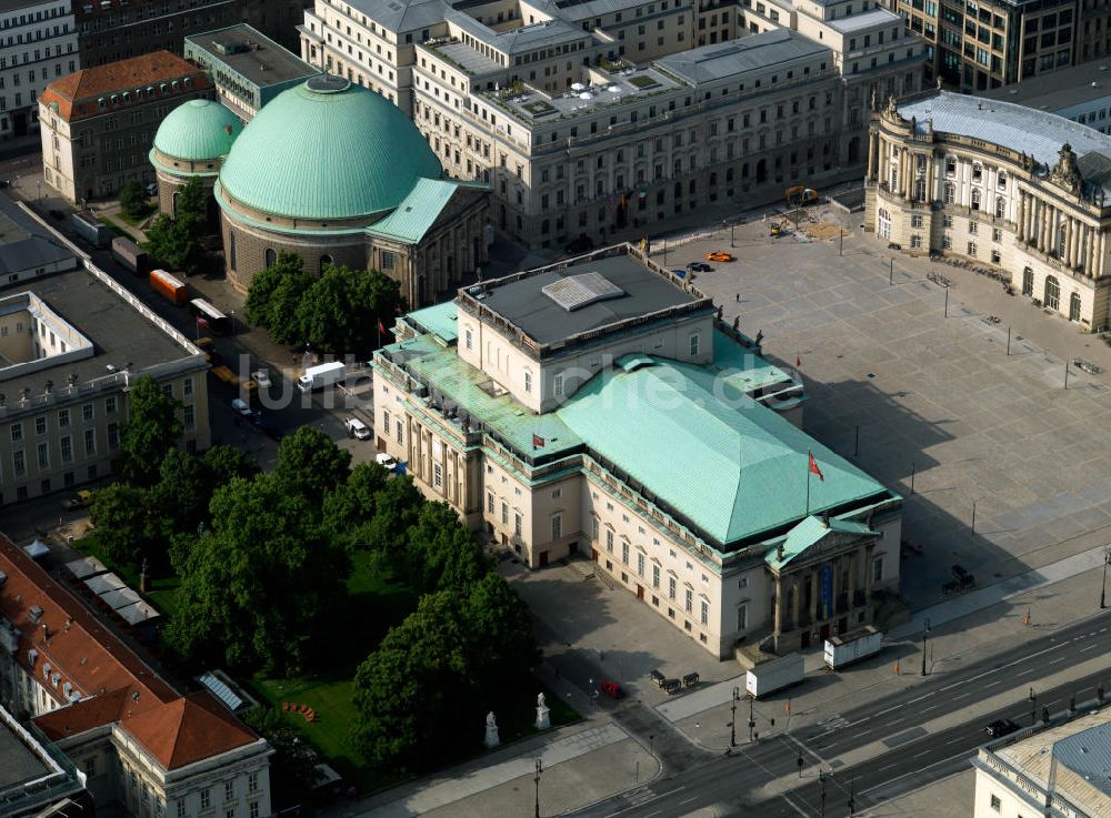 Berlin von oben - Die Staatsoper in Berlin und Umgebung