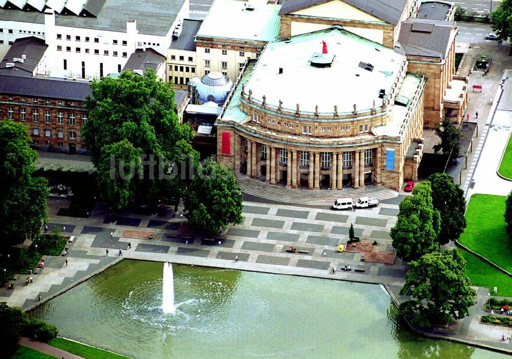 Luftaufnahme Stuttgart / Baden - Würtemberg Stuttgart / Baden - Würtemberg - Die Staatsoper/Staatstheater in Stuttgart 27.08.2005