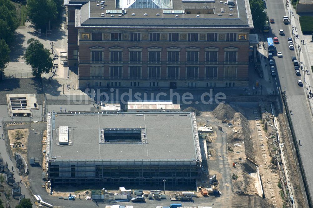 Luftaufnahme Berlin - Die Topographie der Terrors in Berlin