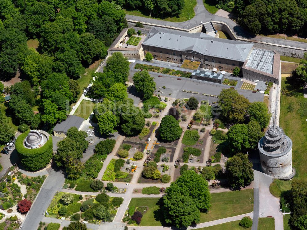 Luftbild Erfurt - Die Zitadelle Cyriaksberg in Erfurt