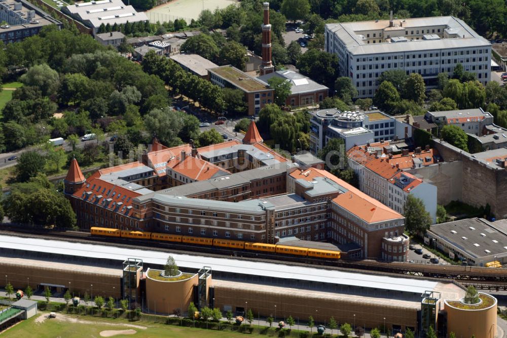 Luftbild Berlin - Dienstgebäude der Königlichen Eisenbahndirektion Berlin