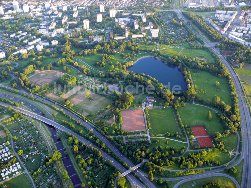 Freiburg aus der Vogelperspektive: Dietenbach Freiburg