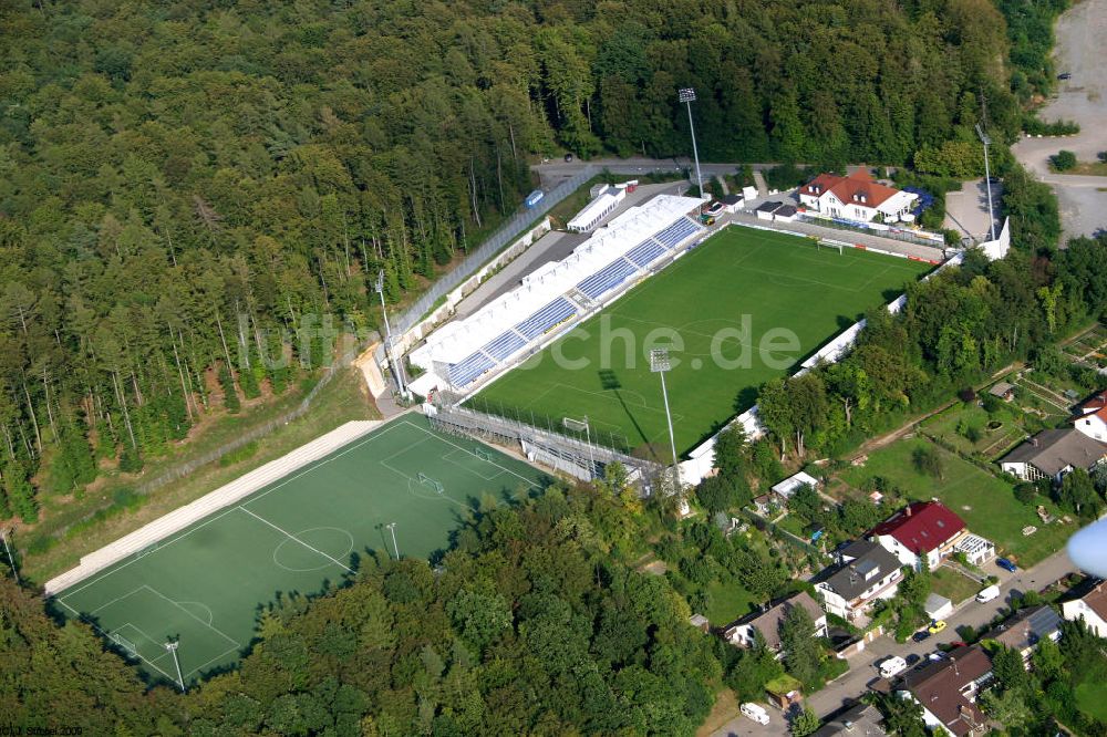 Luftaufnahme Hoffenheim - Dietmar-Hopp-Stadion in Hoffenheim