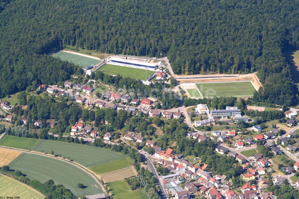 Luftbild Hoffenheim - Dietmar-Hopp-Stadion in Hoffenheim