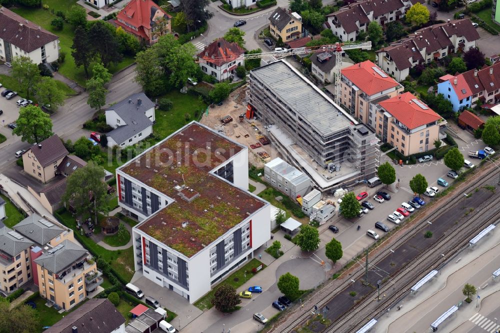 Luftbild Schopfheim - Dietrich Bonhoeffer Haus des ESW, Evangelisches Sozialwerk Wiesental beim Pflegeheim Georg-Reinhardt-Haus in Schopfheim im Bundesland Baden-Württemberg, Deutschland