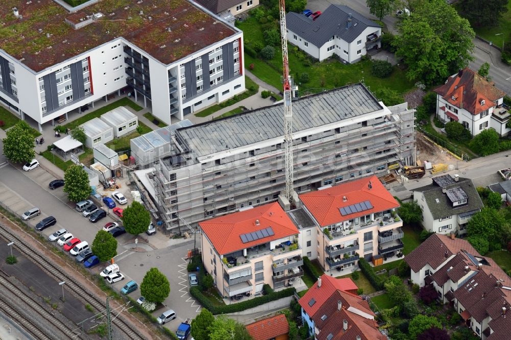 Schopfheim von oben Dietrich Bonhoeffer Haus des ESW