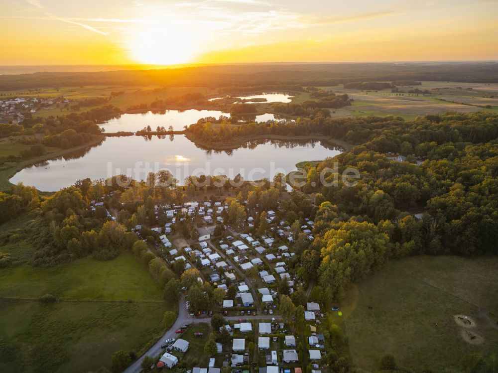 Luftbild Moritzburg - Dippelsdorfer Teich in Moritzburg im Bundesland Sachsen, Deutschland