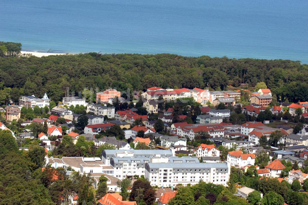 Graal-Müritz aus der Vogelperspektive: district / Stadtteil in Graal-Müritz in Mecklenburg-Vorpommern / MV