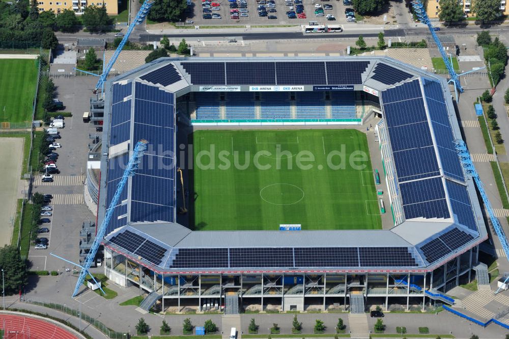 Luftaufnahme Rostock - DKB-Arena / Stadion des F.C. Hansa Rostock e.V.