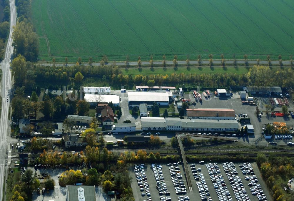 Luftbild Sülzetal - DKM Dodendorfer Kunststoff- und Metalltechnik GmbH im Ortsteil Dodendorf in Sülzetal im Bundesland Sachsen-Anhalt, Deutschland