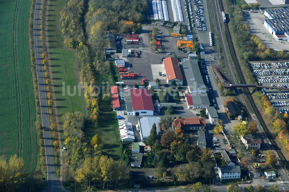 Luftbild Sülzetal - DKM Dodendorfer Kunststoff- und Metalltechnik GmbH im Ortsteil Dodendorf in Sülzetal im Bundesland Sachsen-Anhalt, Deutschland