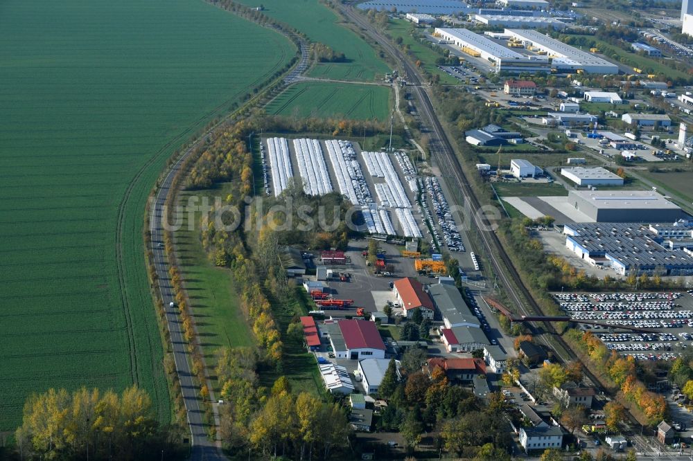 Luftbild Sülzetal - DKM Dodendorfer Kunststoff- und Metalltechnik GmbH im Ortsteil Dodendorf in Sülzetal im Bundesland Sachsen-Anhalt, Deutschland