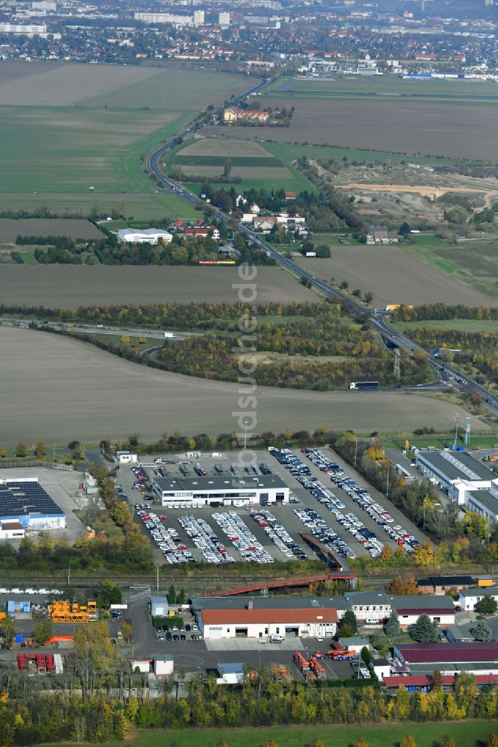 Luftbild Sülzetal - DKM Dodendorfer Kunststoff- und Metalltechnik GmbH im Ortsteil Dodendorf in Sülzetal im Bundesland Sachsen-Anhalt, Deutschland