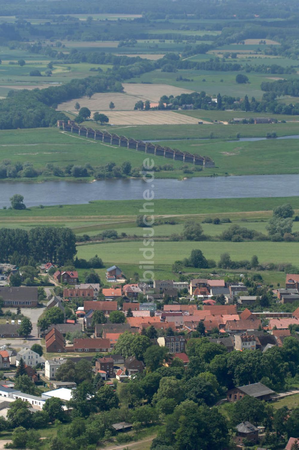 Luftbild Dömitz - Dömitz in Mecklenburg-Vorpommern