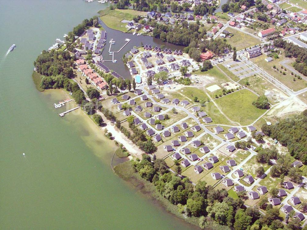 Luftaufnahme Wendisch Rietz - Dänische Ferienanlage am Scharmützelsee