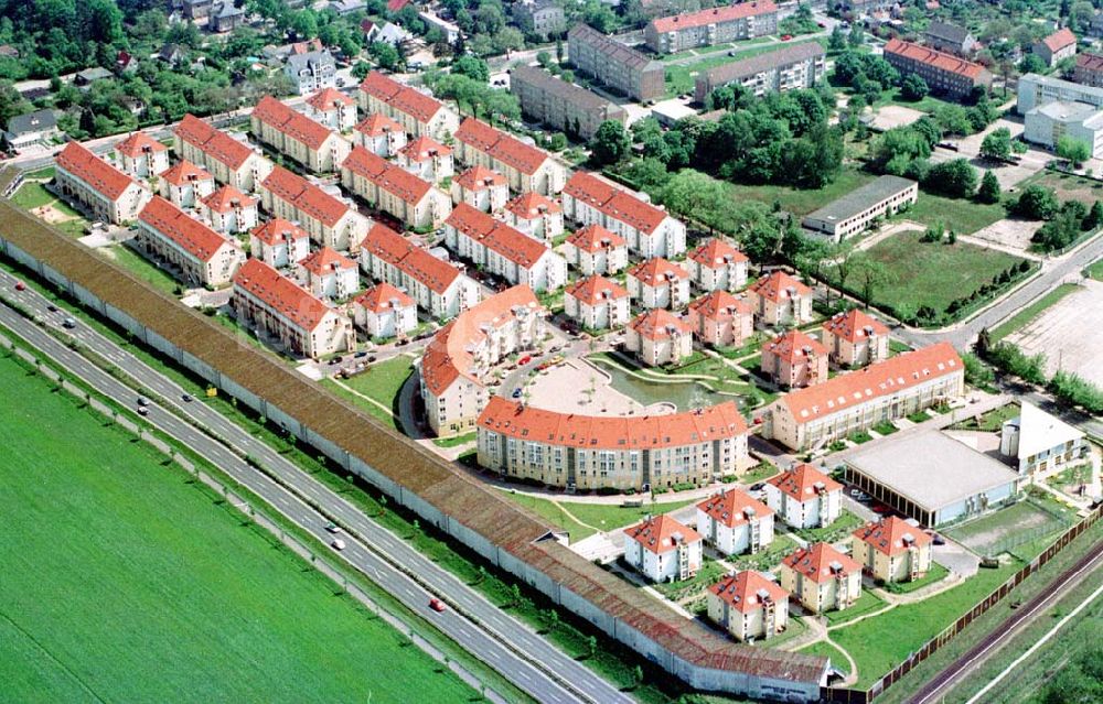 Mahlow / Brandenburg von oben - Dänische Wohnsiedlung in Mahlow / Brandenburg