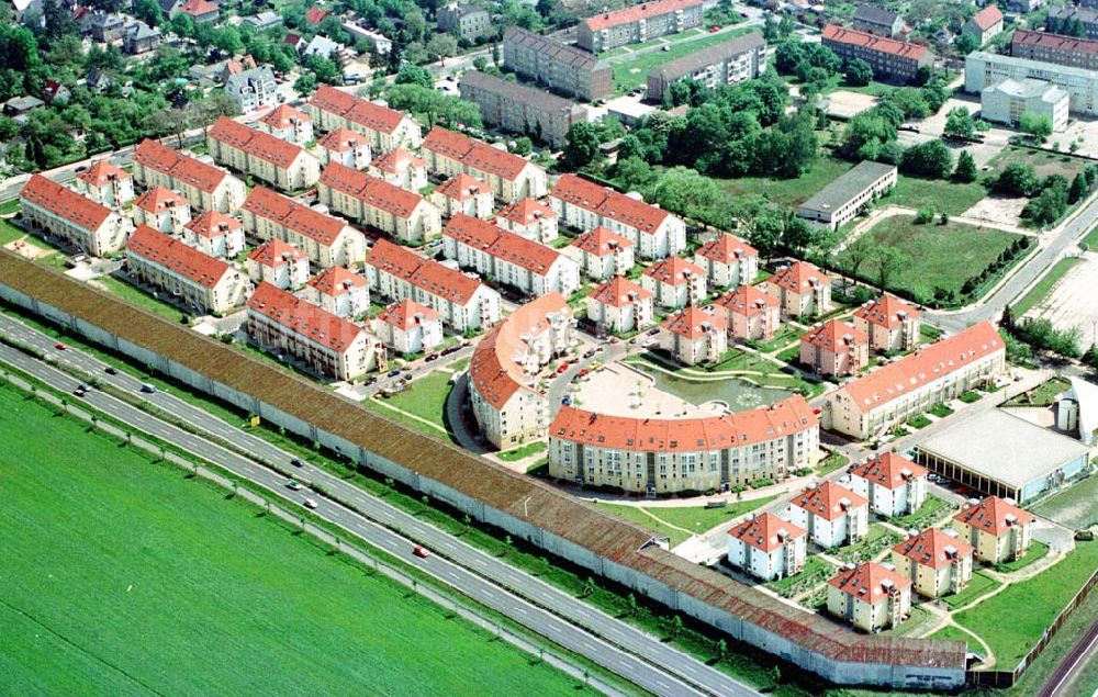 Mahlow / Brandenburg aus der Vogelperspektive: Dänische Wohnsiedlung in Mahlow / Brandenburg