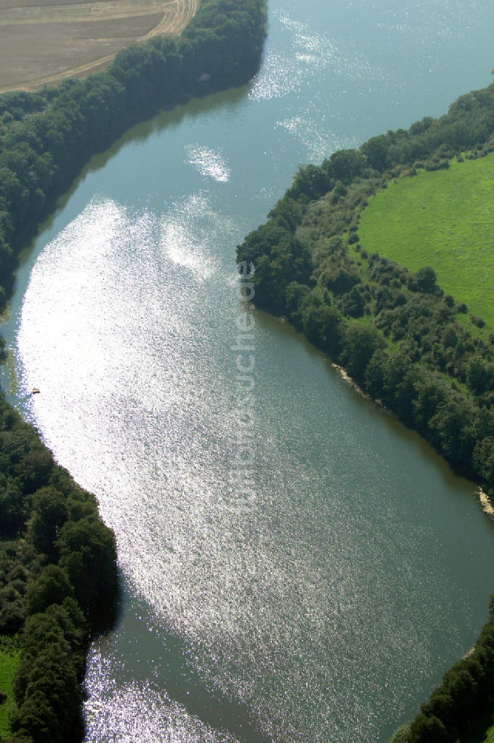 Koldendorf aus der Vogelperspektive: Dolgener See in der Region Feldberger Seenlandschaft