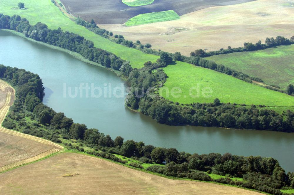 Luftaufnahme Koldendorf - Dolgener See in der Region Feldberger Seenlandschaft