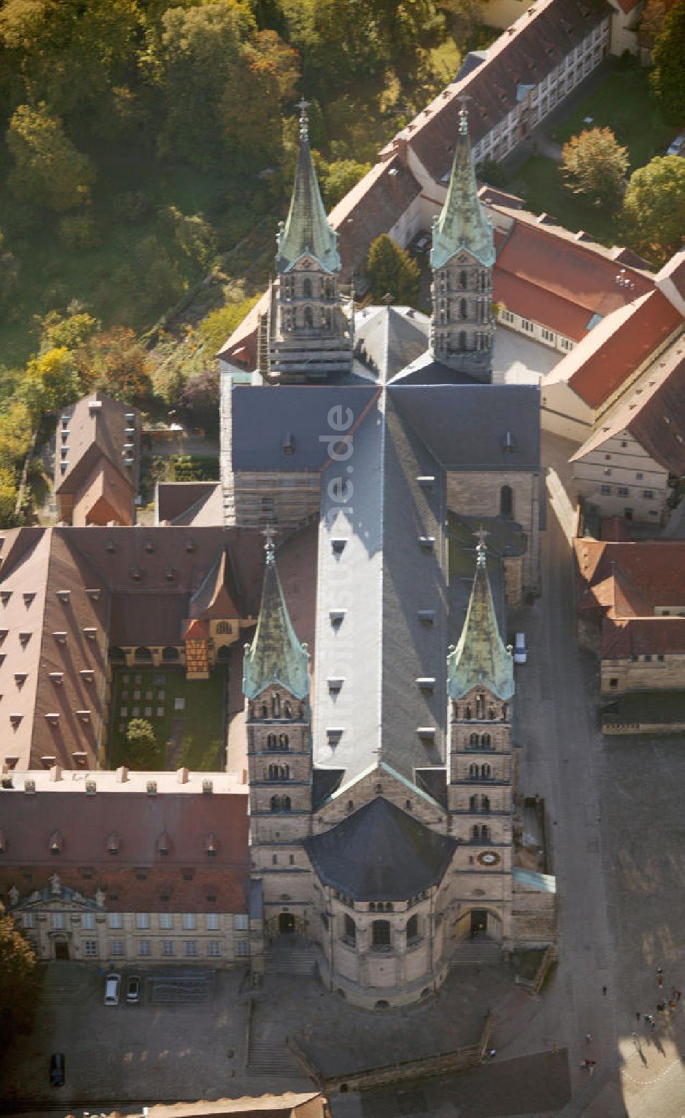 Bamberg aus der Vogelperspektive: Dom Bamberg