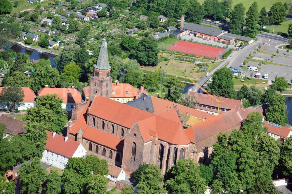 Luftbild Brandenburg - Dom Brandenburg