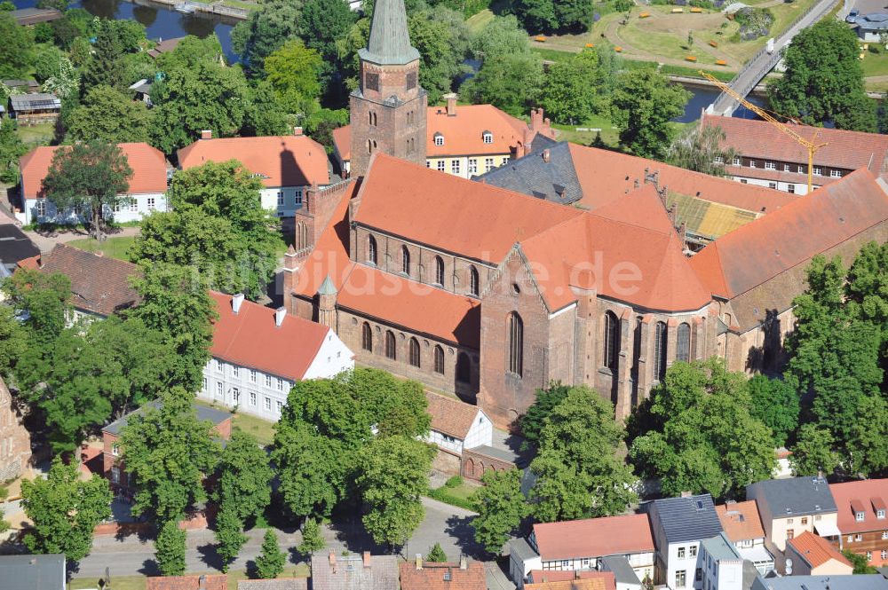 Luftaufnahme Brandenburg - Dom Brandenburg