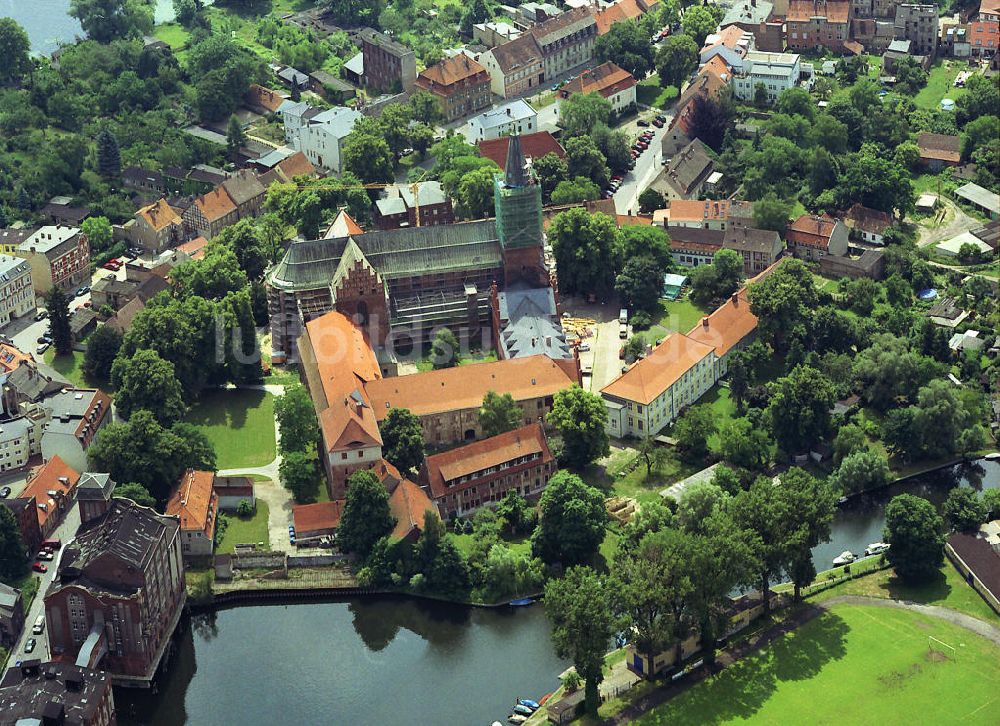 Luftbild Brandenburg / Havel - Dom zu Brandenburg