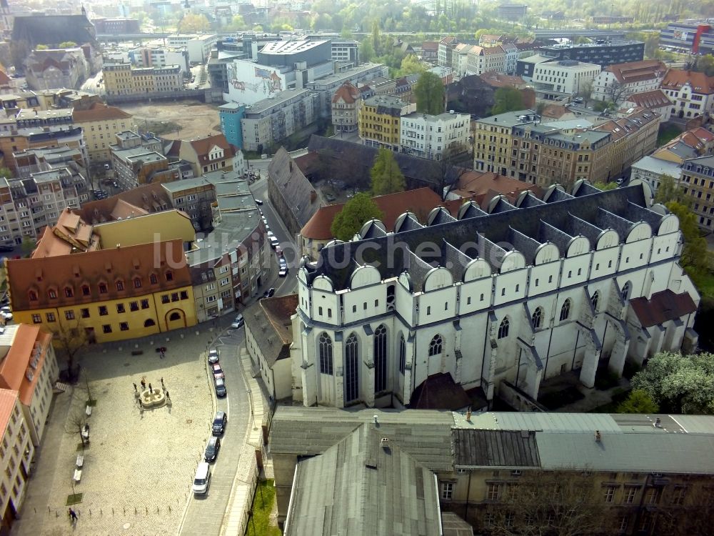 Luftbild Halle / Saale - Dom zu Halle in Sachsen-Anhalt