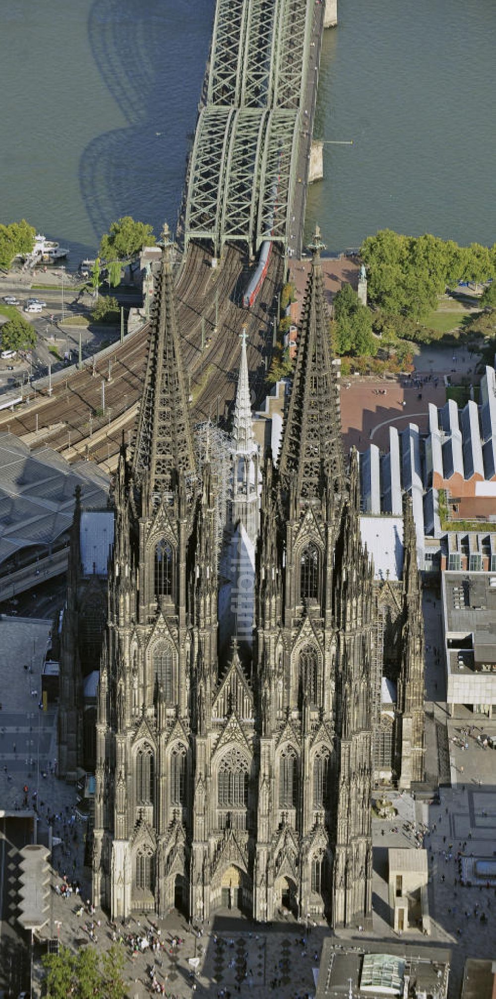 Köln von oben - Dom in Köln