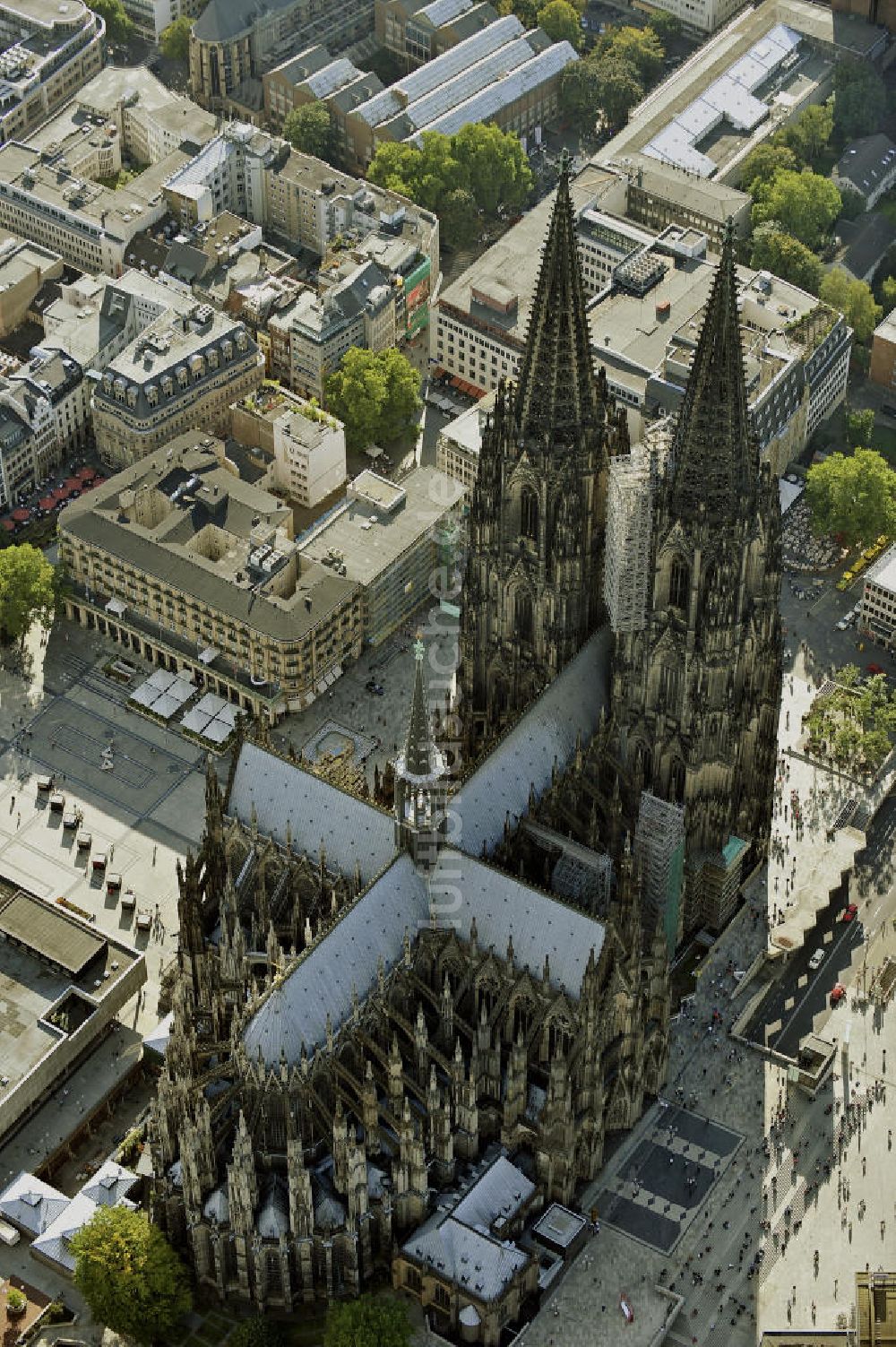 Luftaufnahme Köln - Dom in Köln