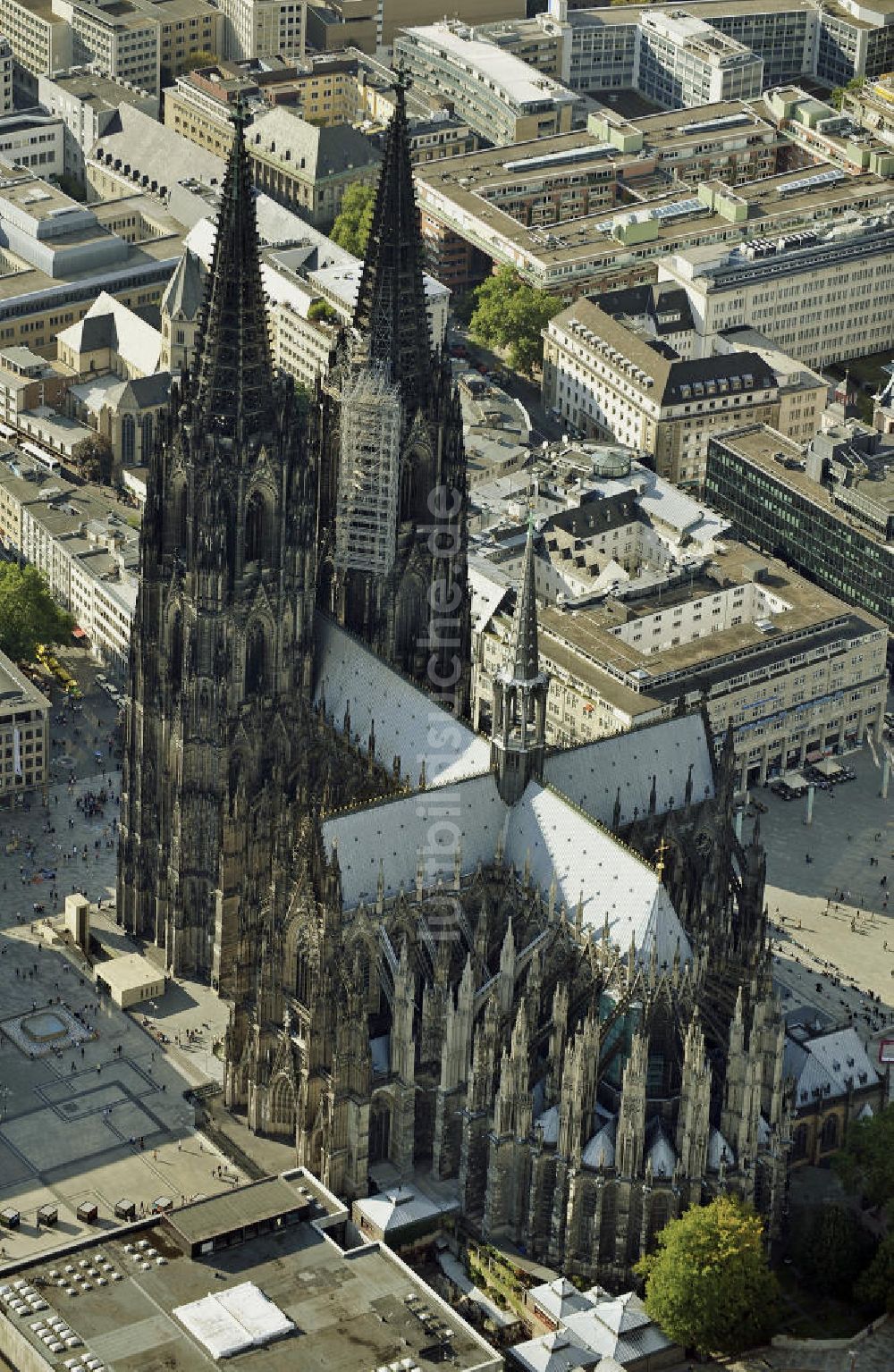 Luftbild Köln - Dom in Köln