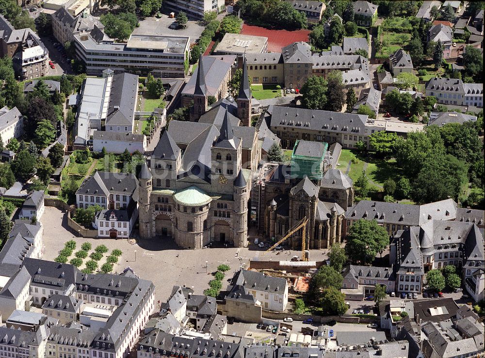 Trier aus der Vogelperspektive: Dom und Liebfrauenkirche in Trier