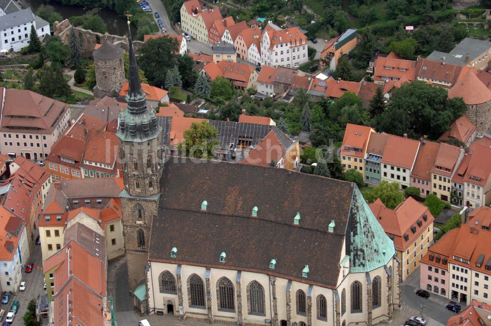 Luftaufnahme Bautzen - Dom St. Petri Bautzen