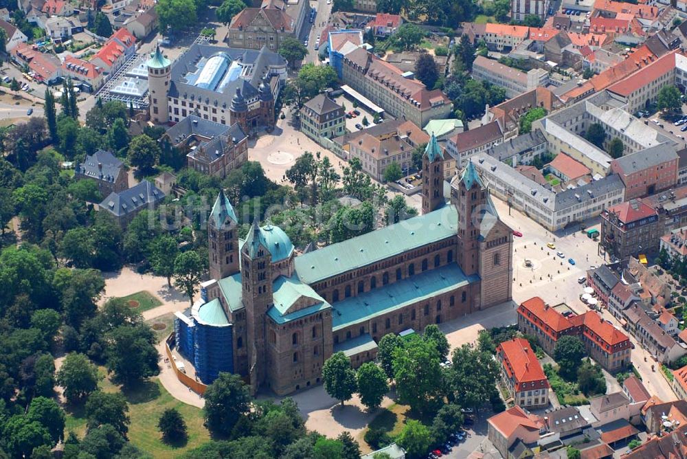 Luftaufnahme Speyer - Dom zu Speyer