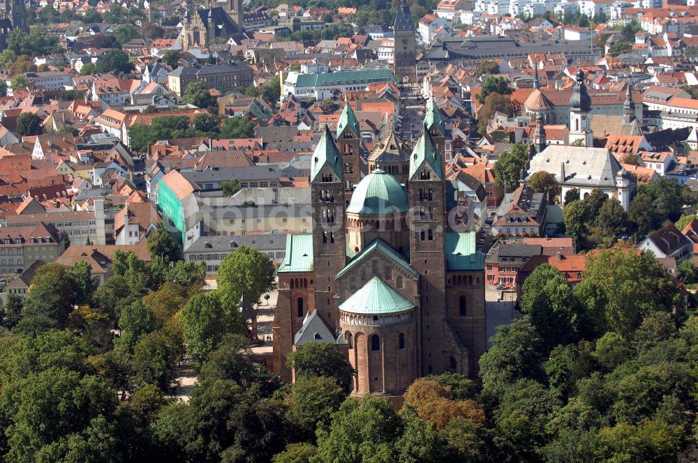 Luftbild SPEYER - Dom zu Speyer