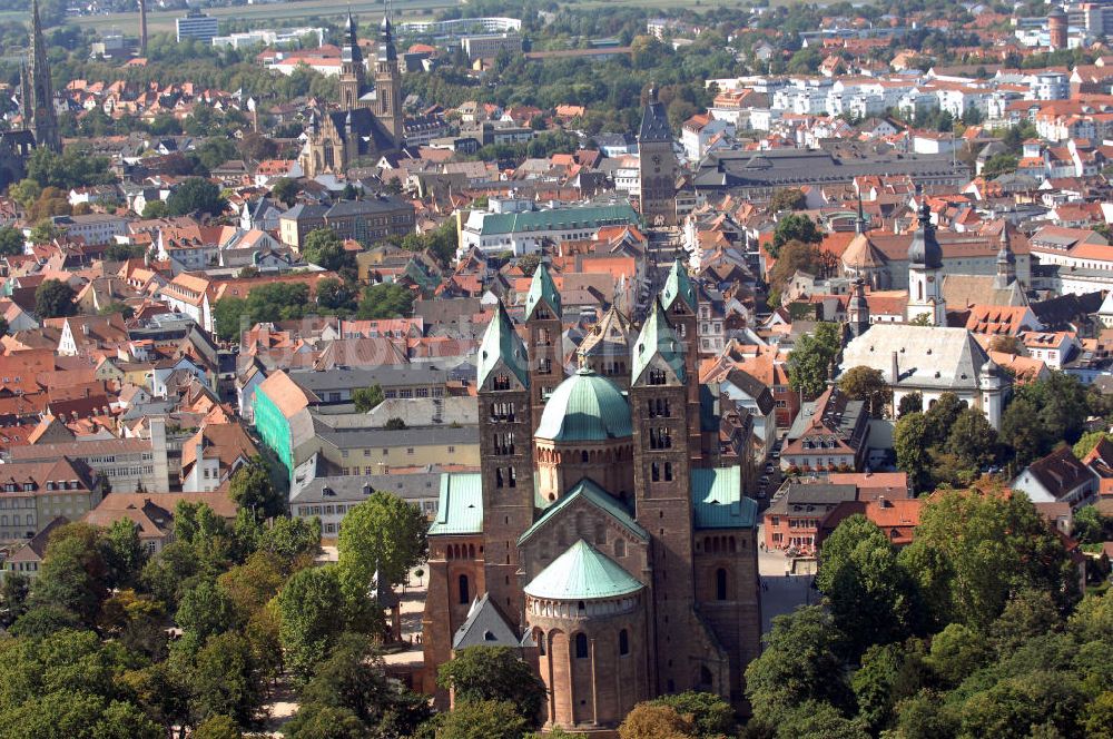 Luftaufnahme SPEYER - Dom zu Speyer