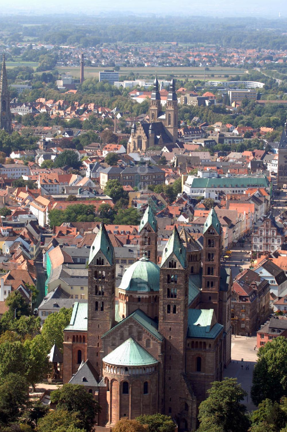 SPEYER aus der Vogelperspektive: Dom zu Speyer