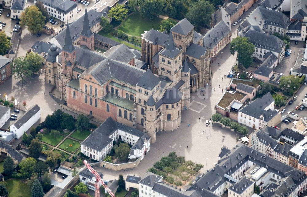 Luftbild Trier - Dom in Trier im Bundesland Rheinland-Pfalz