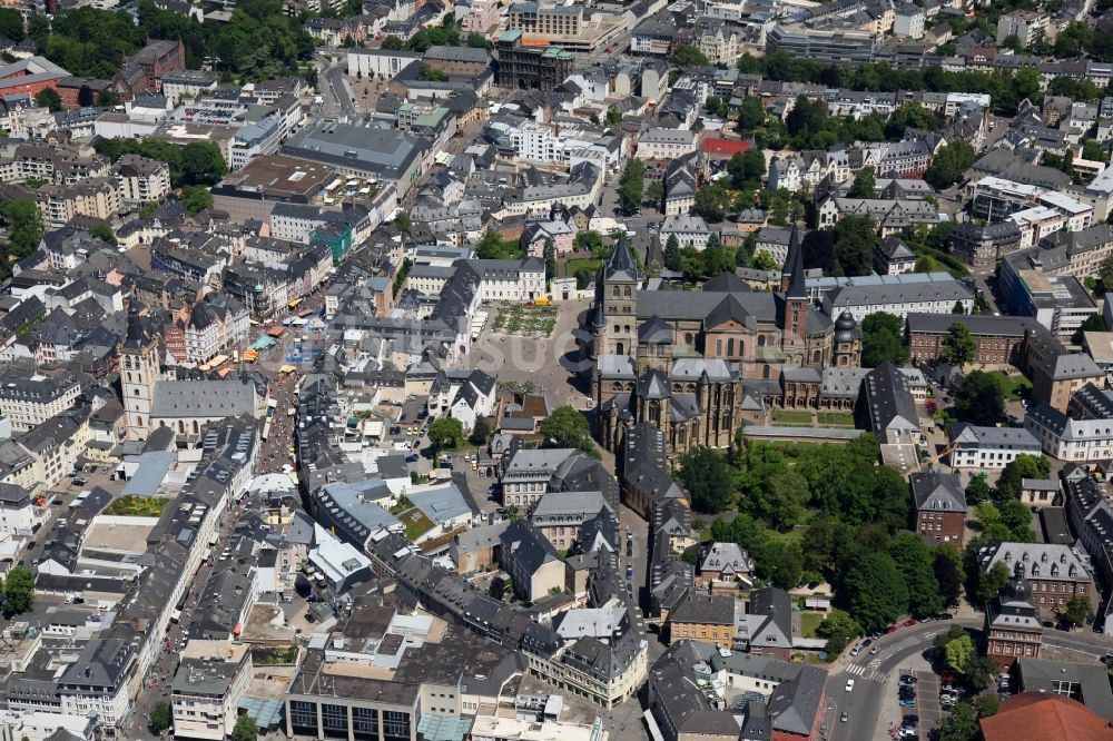 Luftbild Trier - Dom in Trier im Bundesland Rheinland-Pfalz