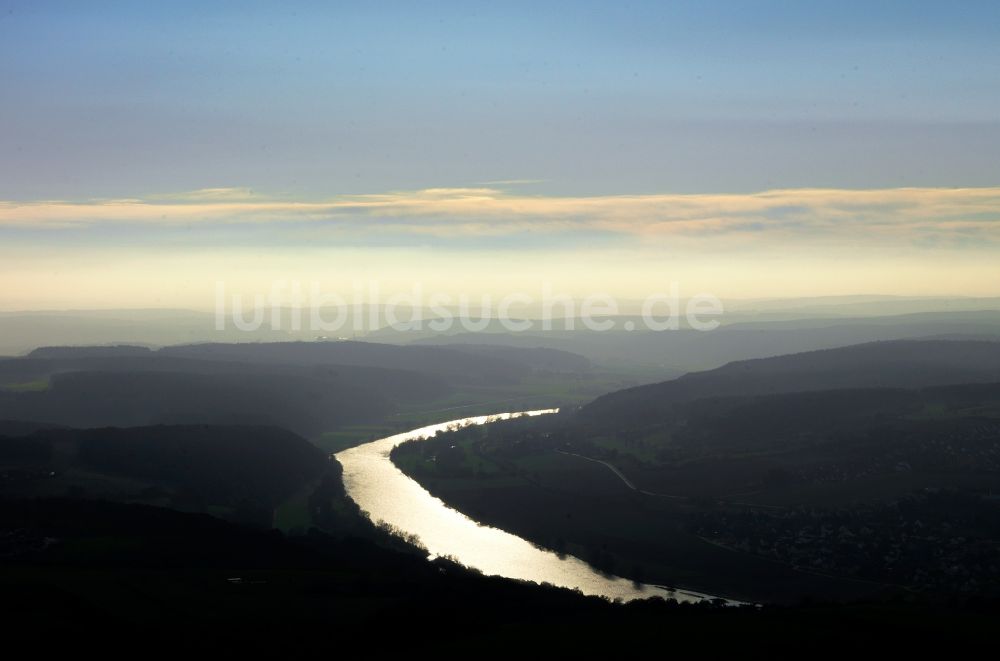 Neustadt aus der Vogelperspektive: Donau in Neustadt im Bundesland Bayern