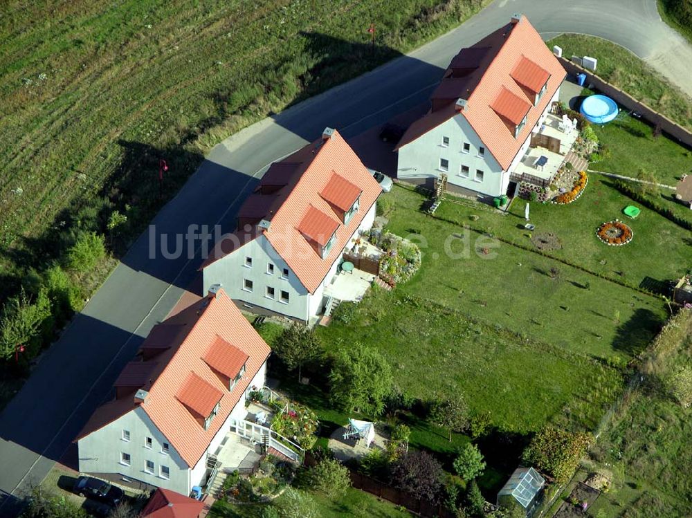Luftbild Linthe - Doppelhaushälften in Linthe