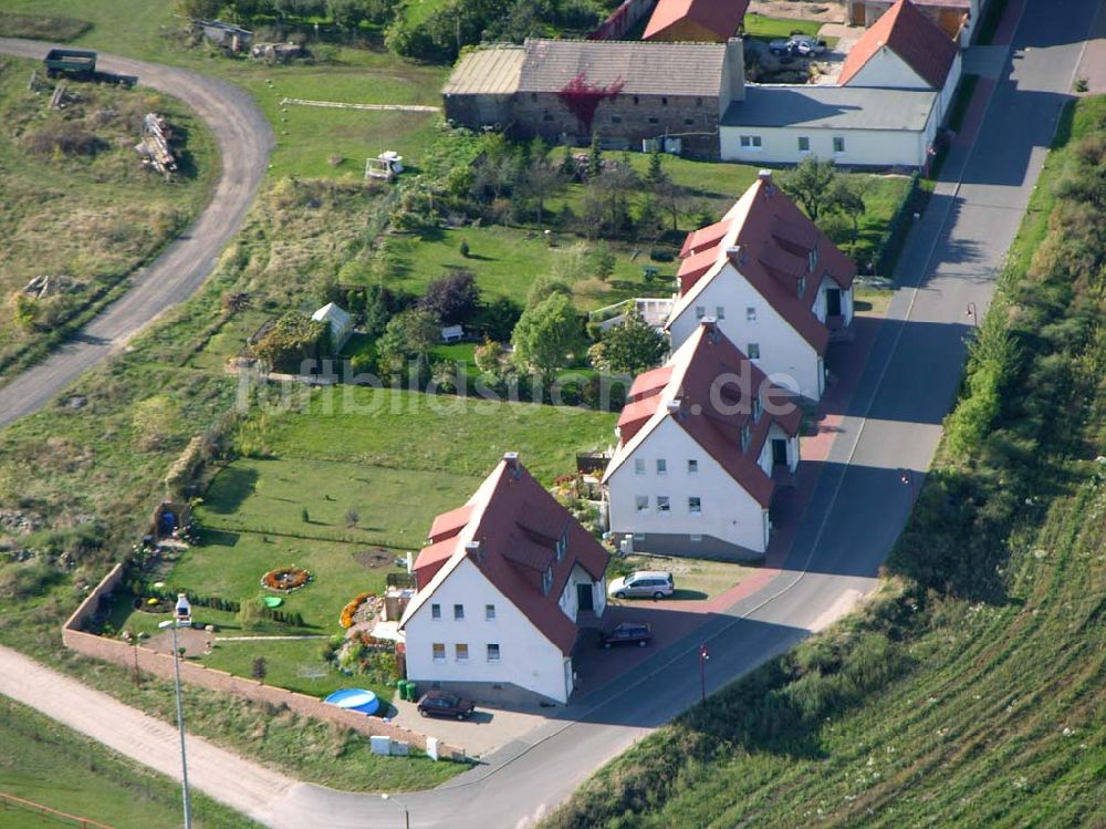 Luftaufnahme Linthe - Doppelhaushälften in Linthe