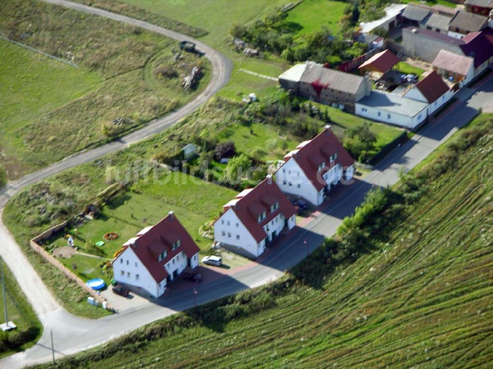 Luftbild Linthe - Doppelhaushälften in Linthe