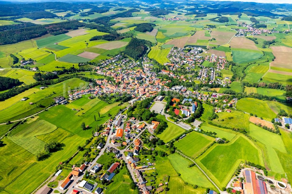 Luftbild Adorf - Dorf - Ansicht in Adorf im Bundesland Hessen, Deutschland