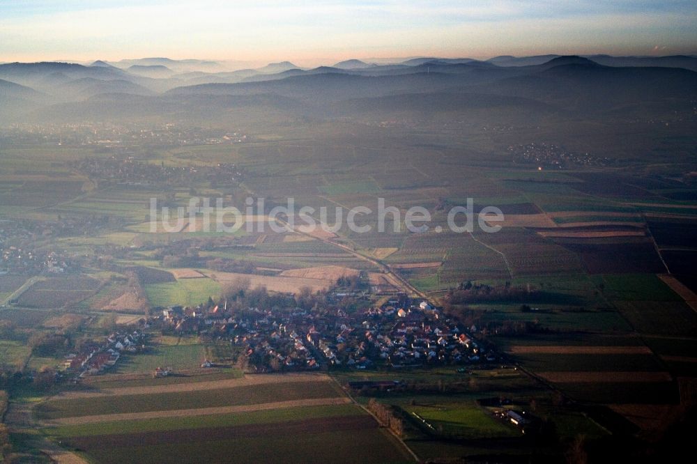 Luftaufnahme Barbelroth - Dorf - Ansicht in Barbelroth im Bundesland Rheinland-Pfalz