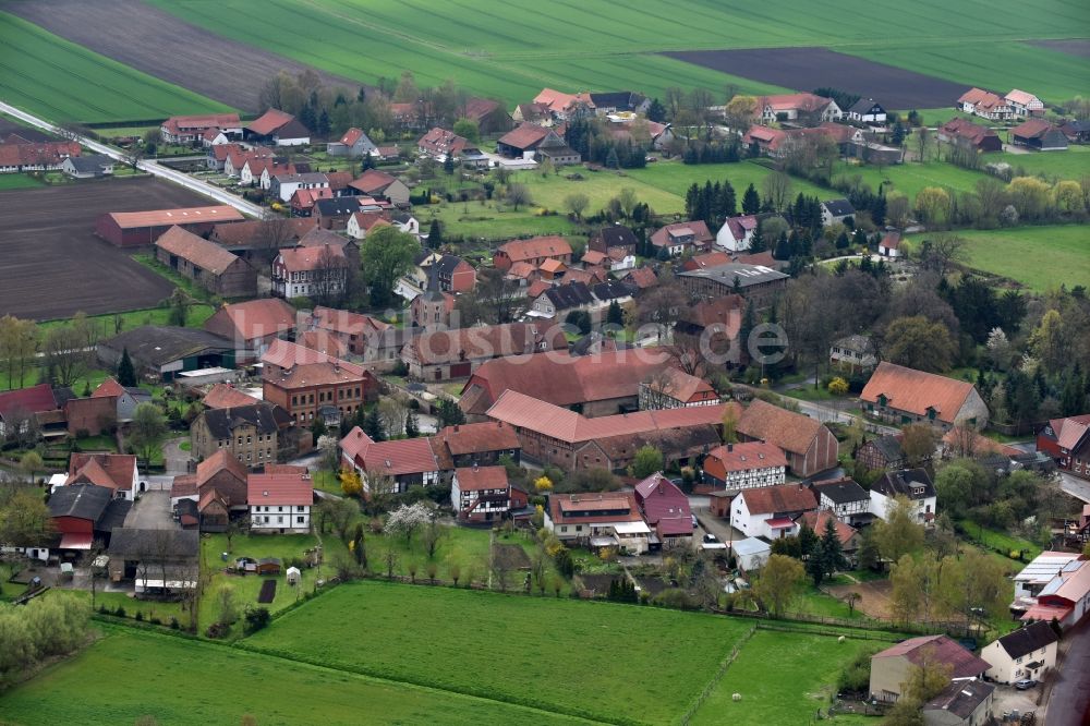 Barnstorf aus der Vogelperspektive: Dorf - Ansicht von Barnstorf im Bundesland Niedersachsen