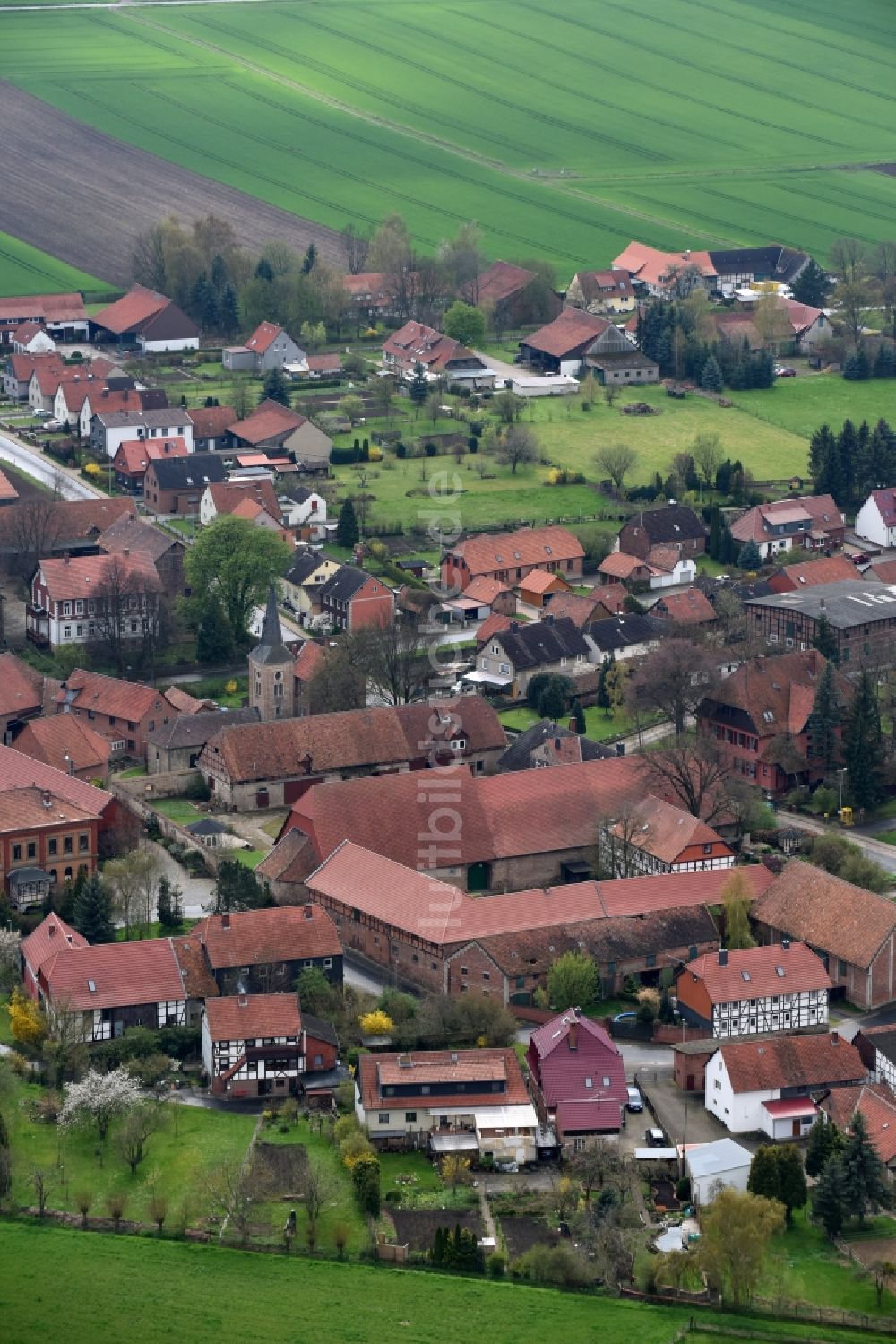 Luftbild Barnstorf - Dorf - Ansicht von Barnstorf im Bundesland Niedersachsen