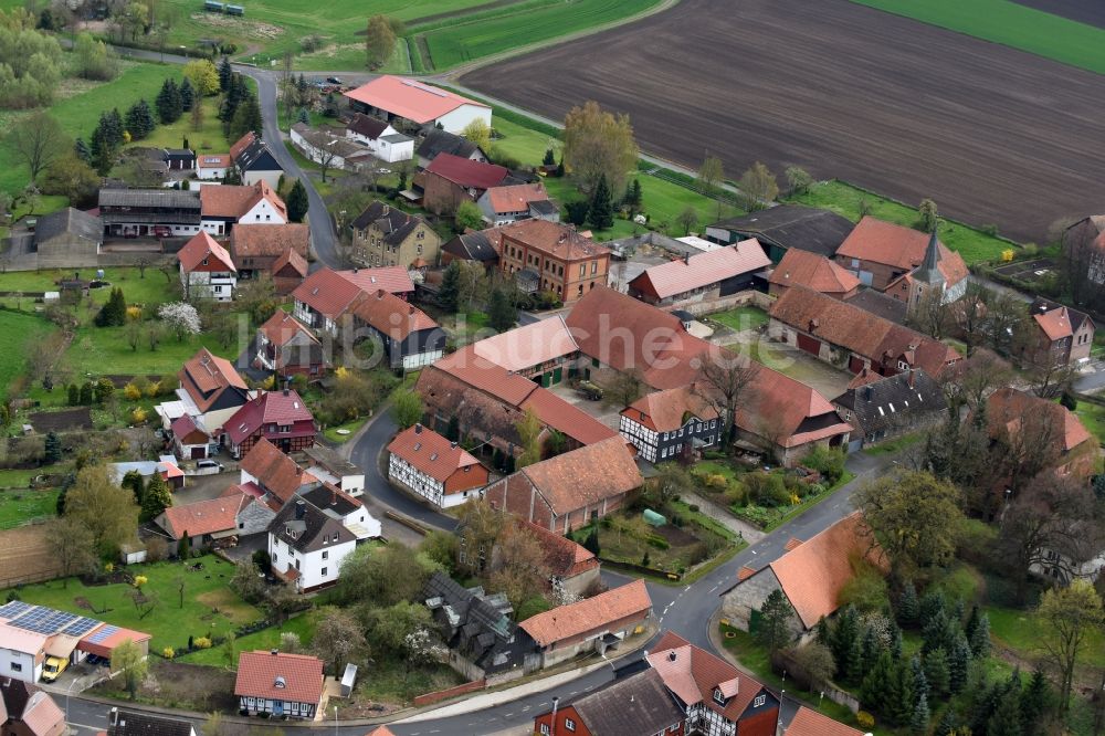 Barnstorf von oben - Dorf - Ansicht von Barnstorf im Bundesland Niedersachsen